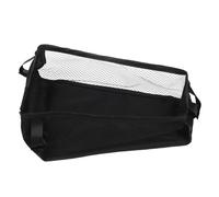 SUPVOX Bolsa Organizadora para Carrito de Ñiño de Gran Capacidad, Material Poliéster Negro, Fácil de Limpiar y Práctica para Almacenar Objetos Esenciales