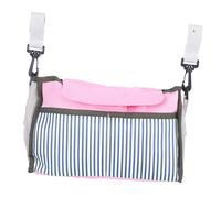 SUPVOX Bolsa Organizadora Para Cochecito De Gran Capacidad Bolsa Para Coche De Almacenamiento Portátil Organizador De Biberones Para Cochecito De Bebe Para Viajes Coche o Paseos