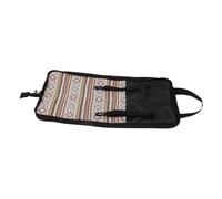 SUPVOX Bolsa para Baquetas de Batería Negra de Tela Oxford Ligera y Duradera para Sesiones de Práctica y Presentaciones de Bateristas