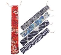 SUPVOX Bolsa para Cubiertos de Tela Cordón, Funda Portátil para 5 Palillos y Cucharas, Multiusos para Viaje y Uso al Aire Libre, Organizador Ligero y Práctico para Vajilla