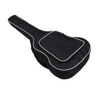 SUPVOX Bolsa para Guitarra Acústica 40/41 Pulgadas Borde Blanco Mochila Acolchada de Oxford Contenedor Resistente para Instrumentos Musicales y Transporte Seguro en Viajes