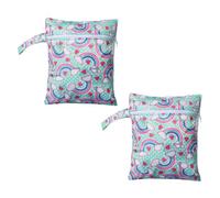 SUPVOX Bolsa para Pañales de Ñiño 2 Piezas, Portátil y Organizadora, Hecha de Poliéster Resistente para Uso Interior y Exterior