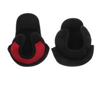 SUPVOX Bolsa protectora para carrete de pesca (2 unidades): funda de nailon transpirable para carrete de pesca en color negro y rojo, fundas seguras para carretes y accesorios de exterior.