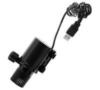 SUPVOX Bomba de Agua Sumergible USB para Fuente de Mascotas Motor sin Escobillas Ultrasilencioso Sistema de Filtración para Jardín Acuático y Dosificador de Agua