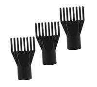 SUPVOX Boquillas de Secadora para Mascotas 3 Piezas Accesorio de Plástico Peine Secador Tamaño Estándar Secado Preciso Perros y Gatos Uso Doméstico y Salones de Belleza