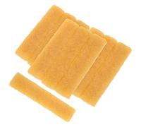 SUPVOX Borrador de Goma Natural para Limpiar Gamuza y Nobuk, 10 Unidades 8x2x1 Cm, Quitamanchas Portátil para Zapatos, Botas y Zapatillas sin Necesidad de Lavado
