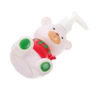 SUPVOX Botella de Prensado para Loción Infantil Diseño Oso de Vinilo, Dispensador Versátil para Jabón, Champú y Gel de Baño, Segura y Práctica para Uso Doméstico y Viajes