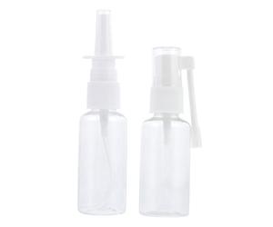 SUPVOX Botellas para Lavado Nasal Ñiño 2 Piezas de 30ml Pet Pulverizador Portátil para Reducir Congestión Nasal y Uso Sencillo