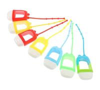 SUPVOX Botellas Pequeñas de Silicona 30 Ml 14 Piezas con Tapas Herméticas, Botellas Vacías Portátiles para Viaje, Dispensadoras Recargables sin Fugas, Ideales para Color Color Aleatorio