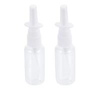SUPVOX Botellas Pulverizadoras Nasales para Bebés 20ml, Herramienta de Limpieza Nasal de Plástico Seguro, Portátil para Lavado Nasal Infantil, Kit 2 Piezas para Cuidado Respiratorio