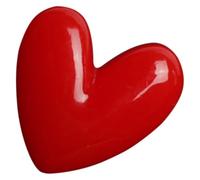 SUPVOX Broche de Corazón Grande Rojo, Broche Creativo para Mujer, Accesorio de Ropa Diseño Antideslizante, Pin de Moda Adecuado para Ropa, Bolsos y Mochilas