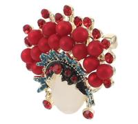 SUPVOX Broche de Estilo Chino para Mujer Broche de Metal Temática Ópera de Pekín para Vestidos Cárdigans y Bolsos