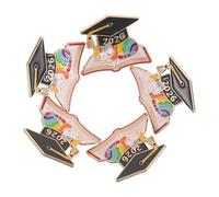 SUPVOX Broche de Graduación de Aleación Esmalte Clase de 2026, 5 Piezas, Diseño Ligero y Resistente para Solapas y Mochilas, Recuerdo Adecuado para Fiesta y Estudiantes