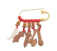 SUPVOX Broche de Seguridad para Bebés y Mamás Imperdible Decorativo Cierre Firme Tamaño Pequeño Material Suave Seguro para Piel Sensible Adecuado para Pañales y Uso Diario