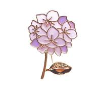 SUPVOX Broche Esmaltado de Aleación Ramillete Pequeño en Color Morado, Broche Creativo para Mujer, Pin Decorativo para Ropa y Bufandas, Accesorio Vintage para Vestir y Regalar