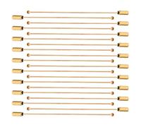 SUPVOX Broches de Metal 90 Mm 20 Piezas, Alfileres Largos con Tapón para Bufandas, Pasadores de Solapa Hechos a Mano, Pin de Seguridad para Ropa y Manualidades