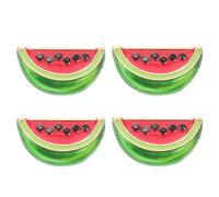 SUPVOX Broches de Sandía de Dibujos Animados 4 Piezas Clips para Cárdigan y Suéter Accesorios Ligeros y Resistentes para Mujer Decoración y Sujeción de Chal Fiestas y Uso Diario