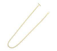 SUPVOX Cadena de Reloj de Bolsillo de Metal Dorada de 65 Cm Hebilla en T Vintage para Hombre y Mujer, Accesorio para Cinturón y Jeans, Decoración Retro para Vestimenta Casual y Formal