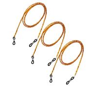 SUPVOX Cadena para Colgar Gafas de Diario y Marrón para de Plástico Ligera y Antipérdida Gafas 3 Piezas Adecuado para Ciclismo y Senderismo