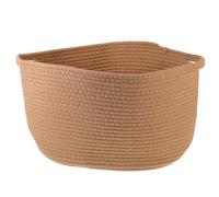 SUPVOX Caja de Almacenamiento Tejida con Asas Cesta Decorativa Multifuncional para Juguetes Ropa y Artículos Diseño