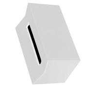 SUPVOX Caja de Pañuelos de Pared de Plástico de Color Claro, Organizador sin Taladro para Baño y Cocina, Porta Pañuelos Resistente la Humedad, Soporte Práctico para Papel Higiénico