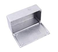 SUPVOX Caja Interruptor De Pie Recinto Del Pedal De Efectos Accesorio De Efecto De Guitarra Caso De La Electrónica Pedales De Efectos De Guitarra Mini Bajo Aluminio Metal Percusión