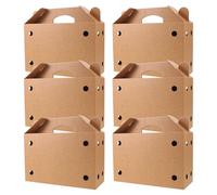 SUPVOX Caja Obsequio con Asa para Transporte de Mascotas Pequeñas con Diseño Transpirable y Estructura Reforzada para Aves de Corral y Aves