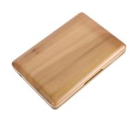 SUPVOX Caja Protectora de Madera para Cañas Estuche Organizador con Ranuras para Almacenamiento de Cañas Accesorios