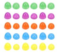 SUPVOX Cajas para Envolver Huevos de Pascua 40 Piezas 2.5 Pulgadas Verdes Juguetes de Pascua Infantiles para Fiestas Decoración Creativa para Regalos y Manualidades