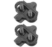 SUPVOX Calas para Pedales de Bicicleta de Carretera y Montaña Acero Aleado Resistente Juego de 1 Par Compatibles Zapatillas de Ciclismo Indoor y Uso Bicicletas Estáticas