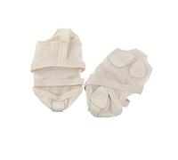SUPVOX Calcetines de Baile Punta Abierta Elásticos Zapatillas de Ballet Suaves de Suela Flexible Talla XL Color Piel para Ballet Danza y Gimnasia
