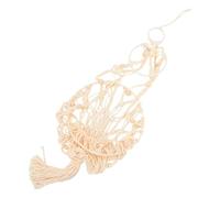 SUPVOX Cama Hamaca Tejida Mano para Gatos Cesta De Cuerda De Algodón Estilo Boho Diseño Semicerrado Transpirable para Gatos Pequeños