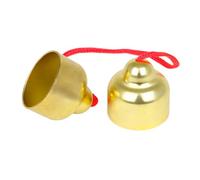 SUPVOX Campana de Mano de Cobre para Instrumento Musical de Percusión Campanilla Pequeña para Práctica y Actuación Diseño Ergonómico y Resistente para Desarrollar el Ritmo Musical