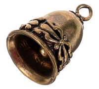 SUPVOX Campana Vintage De Bronce Colgante Retro para Llavero Y Decoración De Bolsos Mochilas O Automóviles Accesorio Creativo para Regalo Y Fiesta Tamaño Compacto 1.06X0.78X0.78 in