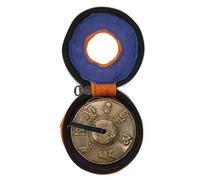 SUPVOX Campanas Tingsha de Cobre para Meditación y Yoga, Carillones de Platillos de Nepal Pequeños, Set de Instrumentos de Percusión Manual para Prácticas Espirituales y Ceremonias Religiosas