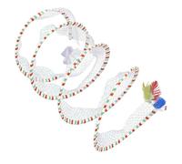 SUPVOX Cat Tunnel Toy with Interactive Mouse for Kittens Foldable Fun Cat Play Tunnel to Reduce Anxiety and Encourage Exercise