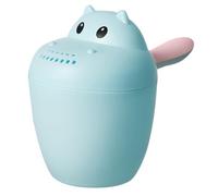 SUPVOX Cazo de Agua de Dibujos Animados Azul para Baño de Ñiño Diseño Práctico y Rociador de Plástico Pp Adecuado para Baño de Bebés