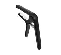 SUPVOX Cejilla de Guitarra Portátil de Acero Negro para Guitarra Eléctrica y Acústica, Accesorio Práctico y Duradero para Músicos, Clip Útil para Cambio Rápido de Tono