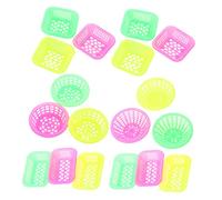 SUPVOX Cesta De Comida Miniatura para Casas De Muñecas 36pcs Pack Decoración De Miniaturas