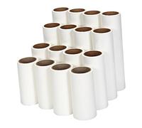 SUPVOX Cinta Adhesiva Desgarrable para Limpieza de 16 Cm 5 Unidades Adhesivo para Rodillos Quitapelusas Accesorio Extra Pegajoso para Sofás y Ropa