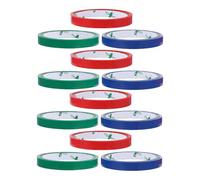 SUPVOX Cinta Adhesiva para Sellar Bolsas de Pet, 12 Rollos Resistentes y Fáciles de Romper, Adecuado para Mercados Agrícolas y Tiendas de Conveniencia