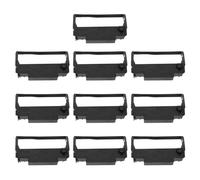 SUPVOX Cinta de Tinta de Nailon para Caja Registradora Erc30/34 y Erc38 Compatible Tm-U220 U230 U210 Tm-U370 U300C 10 Piezas Negro Repuesto para Impresora Matricial