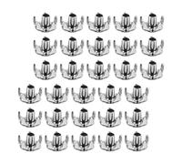 SUPVOX Clavos para Zapatos Antideslizantes 30 Piezas, Tacos de Repuesto Metálicos para Crampones de Hielo de 5 Puntas, Compatibles Botas de Senderismo y Equipo para Deportes de