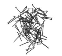 SUPVOX Clavos para Zapatos de Tacón de Hierro 22 Mm, Cabeza Redonda, 50 G Bolsa 104 Unidades, Accesorios para Reparación de Calzado y Botas, Uso Profesional en Artesanía de Cuero