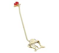 SUPVOX Clip Compacto Para Partituras De Trompeta y Clarinete, Acero Inoxidable, Color Rojo, Tamaño Pequeño, Accesorio De Marcha Portátil Para Músicos Banda, Soporte Seguro Para Partituras