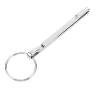 SUPVOX Clip De Dinero Pequeño De Metal Resistente con Llavero Portátil Pinza para Billetes y Tarjetas Diseño Duradero y Práctico para Uso Diario