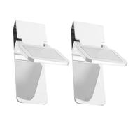 SUPVOX Clip para Billetes Pequeño Multifunción de Acero Inoxidable, Sujetador de Dinero para Hombre, Uso Diario en Oficina y Cartera, Pack de 2 Unidades, Diseño Compacto y Resistente