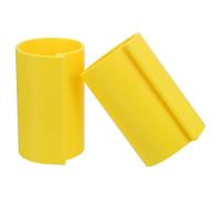 SUPVOX Clip para Rollo de Lienzo Grande Amarillo, Abrazadera Reutilizable para Almacenamiento de Arte Gemas, Anillo Organizador para Póster y Tela en Manualidades