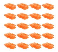 SUPVOX Clips para Toldos y Lonas a Prueba de Viento, 20 Piezas, Color Amarillo, Abrazaderas Resistentes para Tiendas de Campaña y Camping al Aire Libre, Sujetadores Antideslizantes