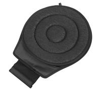 SUPVOX Cojín Giratorio para Asiento de Coche 360° Doble Aro Negro Multifuncional y Portátil Tela Plisada Resistente y Material EVA Transpirable Adecuado para Mujeres Embarazadas y